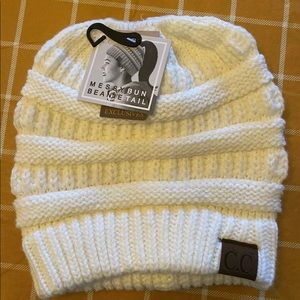 Messy Bun CC Beanie